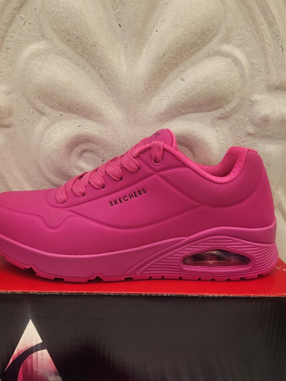 Skechers street Stand on Air Pink Sneakers. NIB. Size 7.5 - Picture 2 of 11